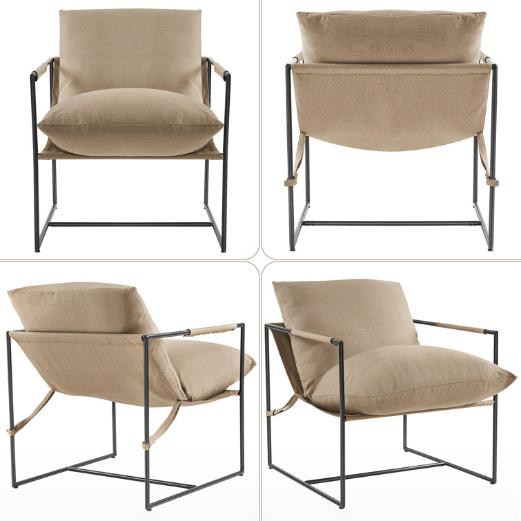 Metal frame sling discount chair